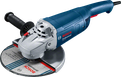 Rebarbadora Bosch GWS 20-230 P, cabo ergonómico.