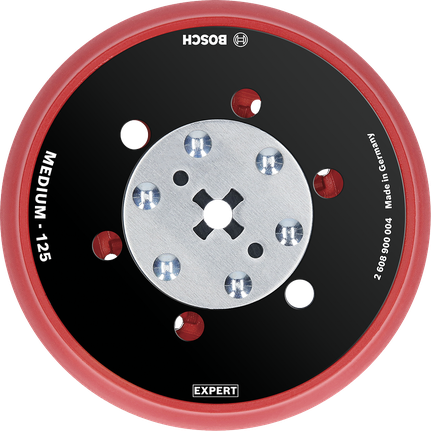 Disco de lixa multifuros universal Bosch EXPERT de 125 mm (médio).