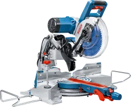 Serra de esquadria Bosch GCM 10 GDJ com lâmina de 254 mm.