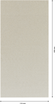 Folha de lixa Bosch EXPERT M480 115x230 mm G 180.