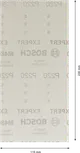 Lixa Bosch EXPERT M480, folha G220, 115x230mm.