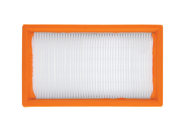 Filtro plano plissado Bosch Classe H HEPA com PTFE.