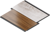 Painel em PVC.