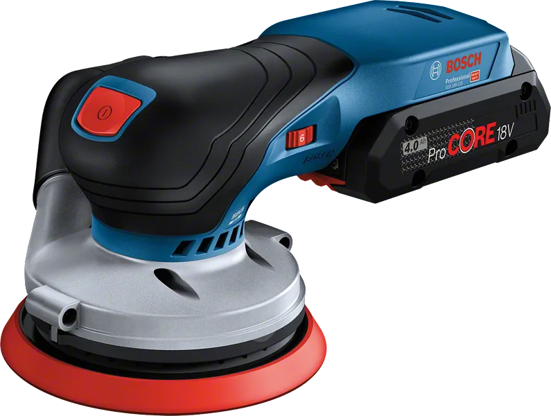 Lixadora orbital aleatória sem fios Bosch GEX 18V-125.