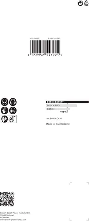 Lixa Bosch EXPERT C470 93 x 186 mm G 60, 10 unid.