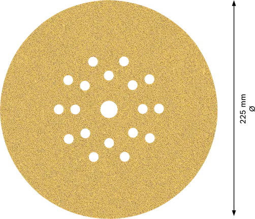 Lixa para gesso cartonado Bosch EXPERT C470 225 mm 19 furos.