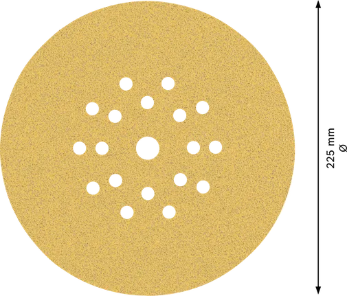 Disco de lixa para gesso cartonado Bosch EXPERT C470, 225 mm, grão 80.