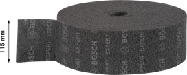Rolo de lã de vidro preto Bosch EXPERT N880, 115 mm x 10 m.