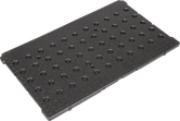 Tampa de inserção Bosch XL-BOXX em espuma para mala de transporte.
