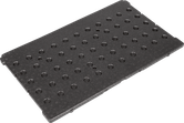 Tampa de inserção Bosch XL-BOXX em espuma para mala de transporte.