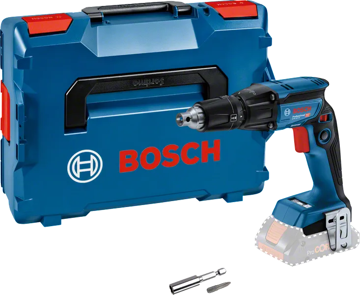 Aparafusadora para drywall sem fio Bosch GTB 18V-45 com estojo.