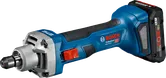 Lixadora reta sem fio Bosch GGS 18V-20, 24.000 rpm.