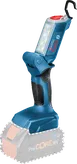 Luz de trabalho sem fios Bosch GLI 180-LI com painel LED.