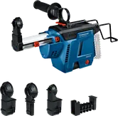Extrator de pó Bosch GDE 18V-26 D para berbequins.