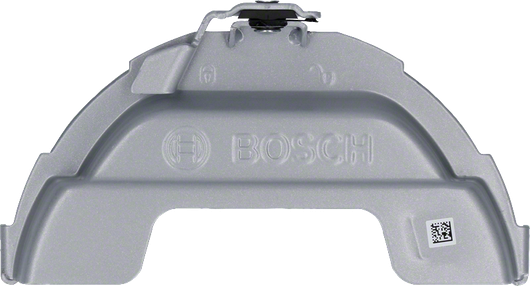 Proteção para esmeriladora angular Bosch para um corte seguro.