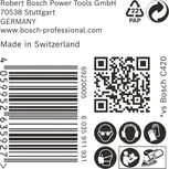 Embalagem de lixa Bosch EXPERT C470.
