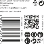 Lixa Bosch C470 100×150 mm.