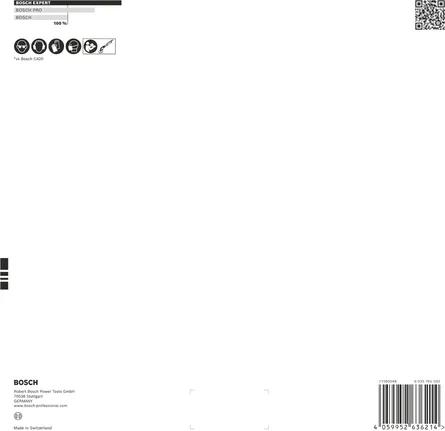 Lixa Bosch EXPERT C470 225 mm G 40 5 unid.