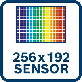 Sensor de IV 256 x 192 pixel