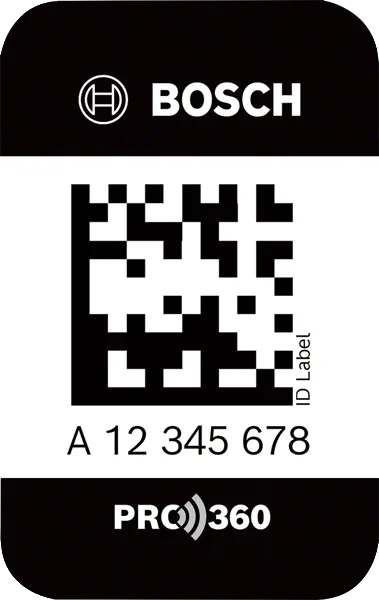 Código de etiqueta de identificação.