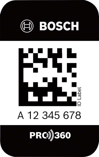 Código de etiqueta de identificação.