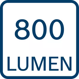  800 lúmenes