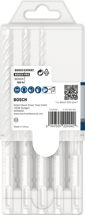 Conjunto de brocas Bosch PRO SDS plus-5X 5/6/6/8/10 mm.