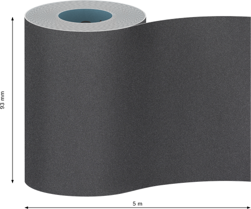 Rolo de lixa Bosch PRO C355 93 mm x 5 m, grão 180.