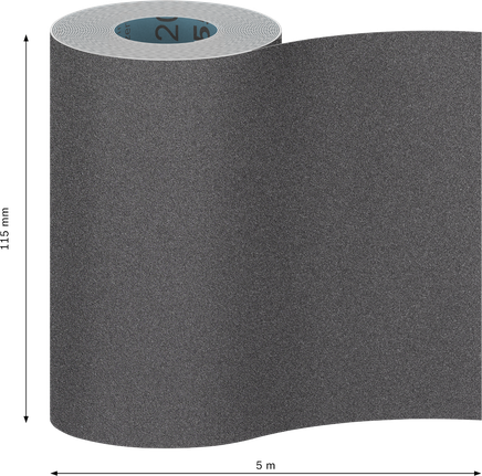 Rolo de lixa Bosch PRO C355 115 mm x 5 m G120.