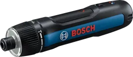 Aparafusadora sem fio Bosch GO 3, design ergonómico.