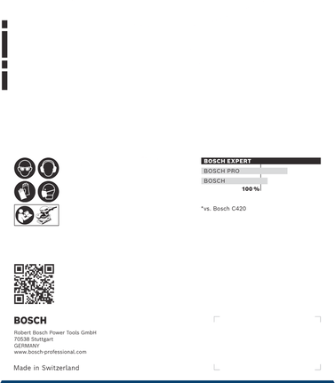 Rede de lixa Bosch EXPERT M480 115 x 107 mm G 240 10 unid.