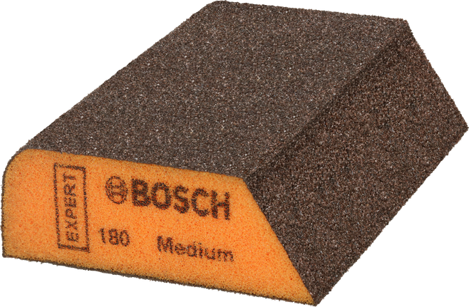 Bloco de lixa médio laranja Bosch EXPERT Combi S470.