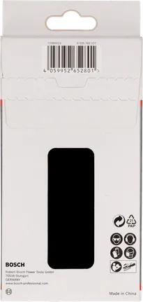 Protetor de lixa Bosch 80x133 mm para proteger as bases da lixadora.