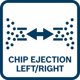  Ejeção de chip: esquerda ou direita