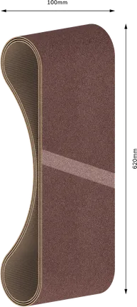Lixa de cinta Bosch PRO X440, 100x620mm, grão 100.