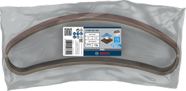 Lixa de cinta Bosch PRO X440 100x690 mm G100 para madeira.