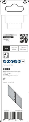 Lâmina de demolição de metal grosso Bosch PRO S930CF 5 peças 150×22×1,6 mm.