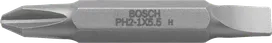 Ponta de chave de fendas dupla Bosch PH2.