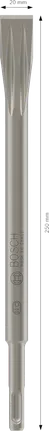 Cinzel plano Bosch PRO SDS plus-5C 20x250mm para demolição.