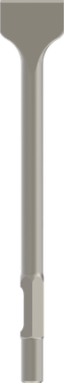 Cinzel de pá Bosch PRO HEX 30-4C, haste sextavada 450 mm.