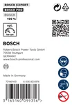 Etiqueta da broca de instalação Bosch PRO Wood HSS.