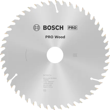Lâmina de serra circular para madeira Bosch PRO 200 mm T48.