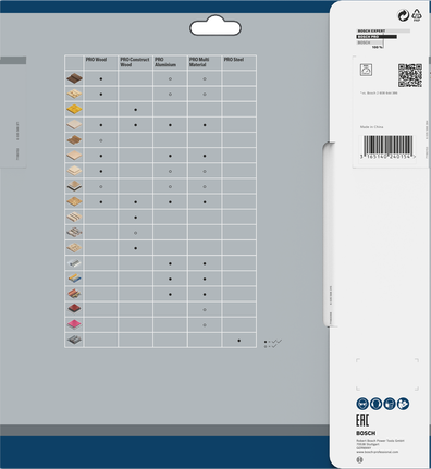 Lâmina de serra circular Bosch PRO Wood 230×2,4×30 mm T18.