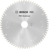 Lâmina de serra circular sem fio Bosch PRO em alumínio, 216 mm.