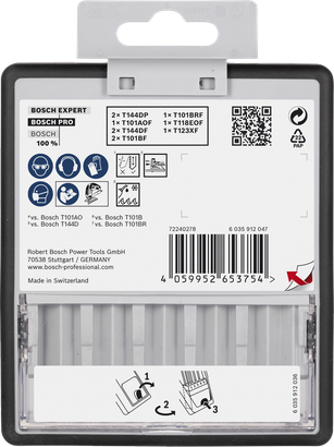 Conjunto Bosch PRO para madeira e metal 100 mm 10 peças.