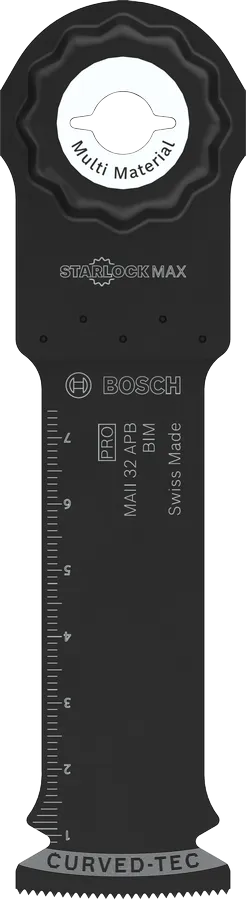Lâmina multiferramenta Bosch PRO MAII 32 APB para vários materiais.