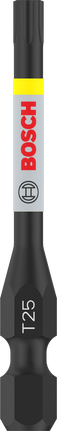 Broca de impacto Bosch PRO Torx T25 55 mm para chaves de impacto.