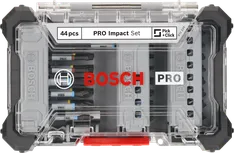 Conjunto de 44 pontas para chave de fendas de impacto Bosch PRO.