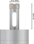 Broca de núcleo de cerâmica a seco Bosch PRO 14x30 mm X-Lock.