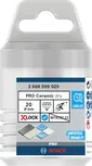 Cortador de núcleo a seco Bosch PRO Ceramic de 20 mm com encaixe X-LOCK para azulejos.